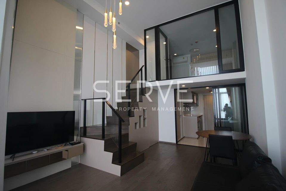 picture Duplex 1 Bed  Duo Space Nice Decorat High Floor Newest High Rise Condo  BTS Ratchathewi 400 m.  @ Park Origin Ratchathewi - 1/10