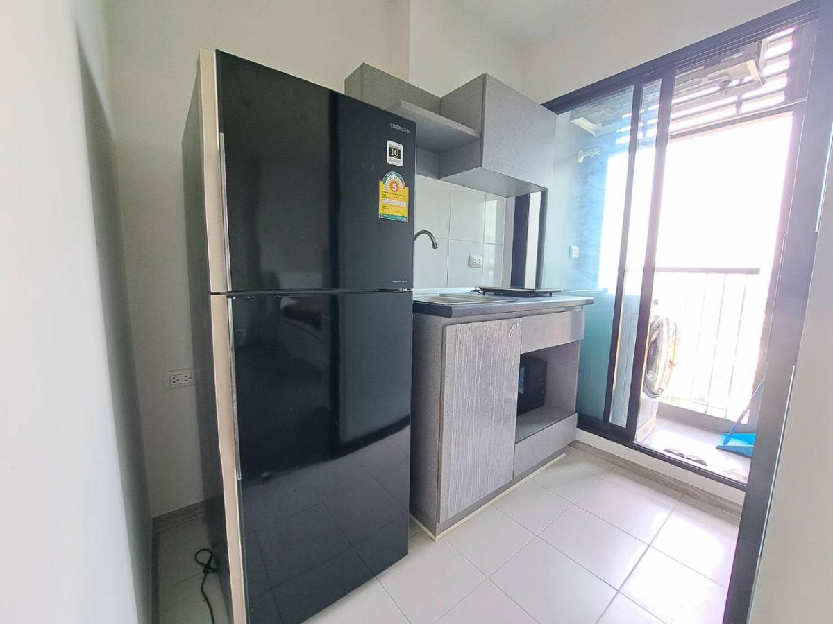 picture Aspire Sathorn Taksin (Copper Zone)【𝐒𝐄𝐋𝐋】🔥Minimalist room with complete functionality, in a Muji-inspired tone🔥  Contact Line ID: @hacondo - 3/4
