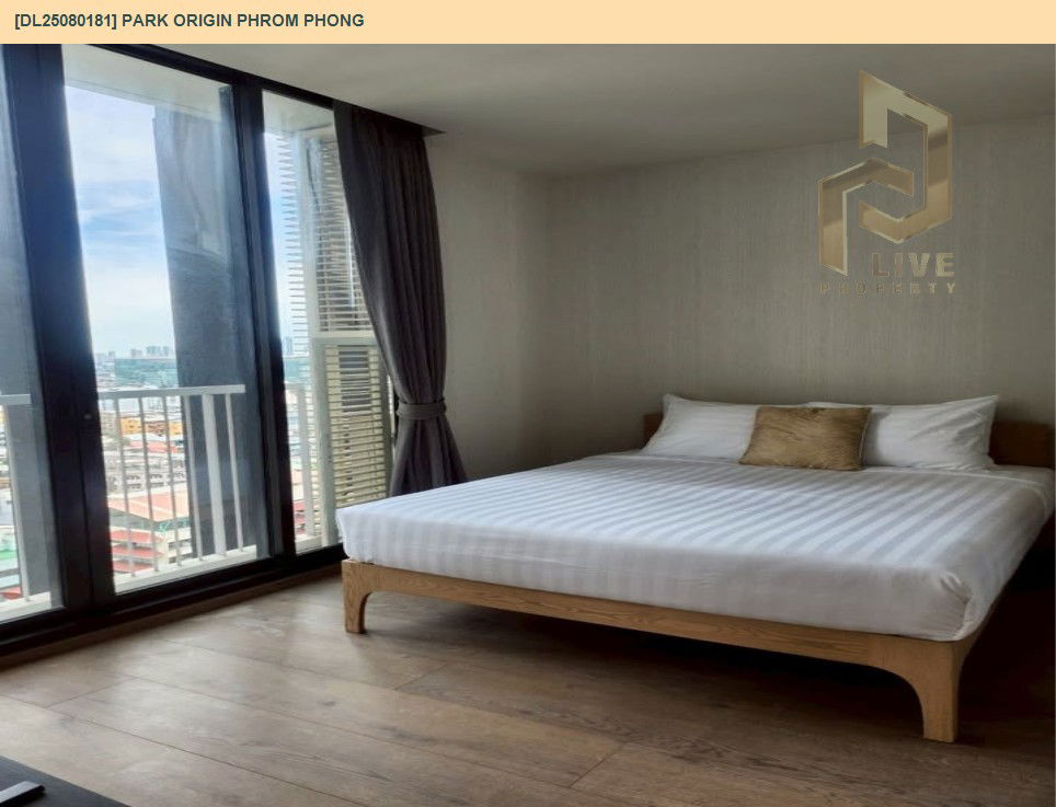 picture MDL25080181 Condo for rent, PARK ORIGIN PHROM PHONG near BTS Phrom Phong, ready to move in, call urgently 0656133286 LineID @534wlwof - 3/12