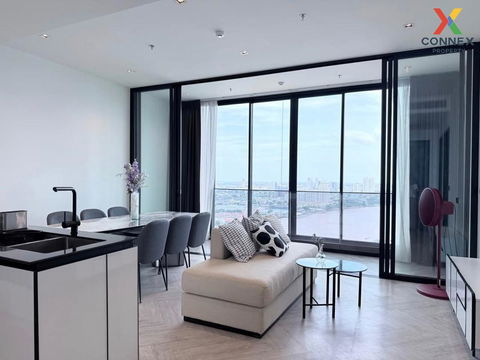 🔥🔥🔥 For Rent Condo , Chapter Charoennakhorn-Riverside , Duplex , BTS-Krung Thon Buri , Bang Lamphu Lang , Khlong San , Bangkok , CX-127310 ✅ Live chat with us ADD LINE @connexproperty ✅ 🔥🔥🔥
