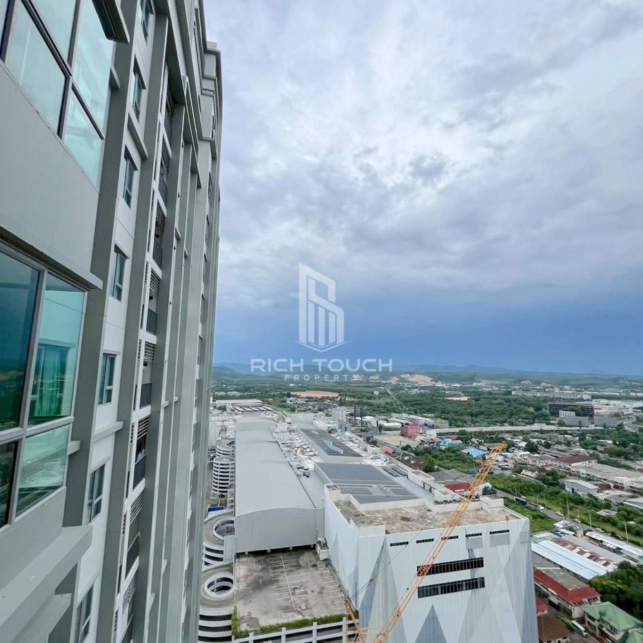 picture Condo Escent Hatyai for rent, east side, room size 32 sq m, 30th floor - 2/8