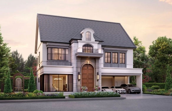 รูป ขายบ้านหรูพร้อมตกแต่ง โครงการ Luxury จากแสนสิริ  นาราสิริ พหล วัชรพล   - รูปที่ 8/8
