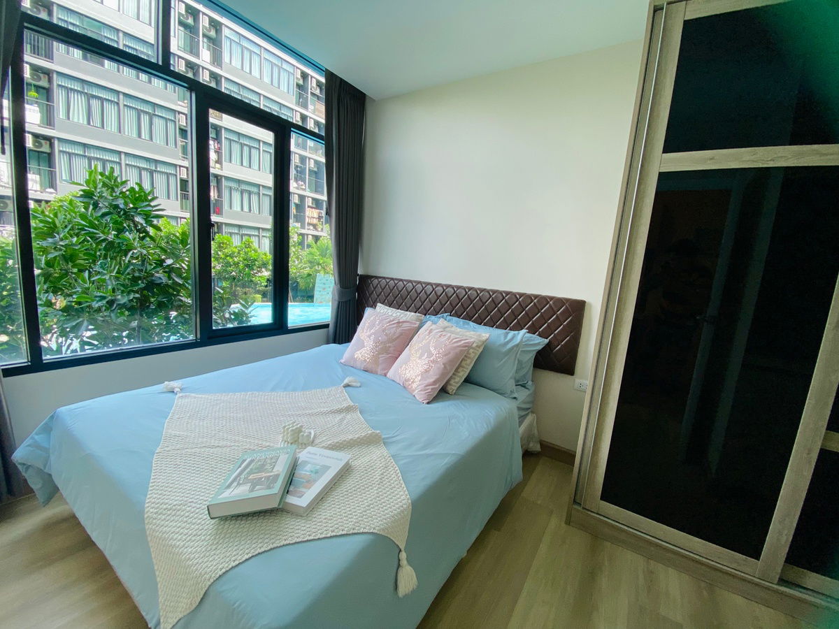 รูป ขาย999,000(ฟรีโอน)The Indeed Condo Grand Canal “อิน ดิ๊ด วัดศรี,บ้านเก่านิคมอมตะ เครื่องใช้ไฟฟ้าพร้อมอยู่ วิวสระชั้น 2 โทร/ไลน์ไอดี 0801614008 k.เจมส์  - รูปที่ 7/20