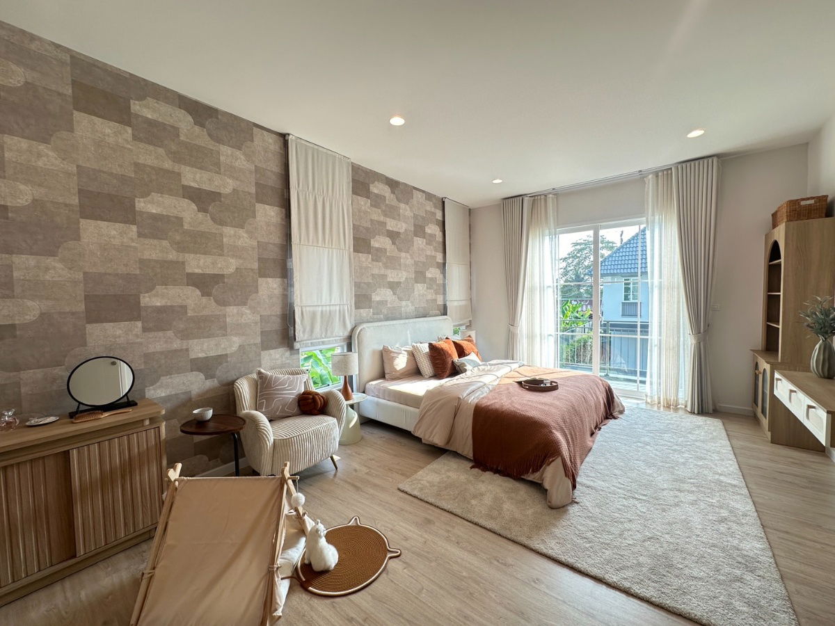 รูป บ้านตัวอย่าง ตกแต่งเฟอร์นิเจอร์SB ครบพร้อมอยู่ จากแสนสิริ 111/2 (หลังมุม) 182 ตร.ม. โครงการฮาบิเทีย ชัยพฤกษ์-วงแหวน (ติดถนนใหญ่) - รูปที่ 28/35