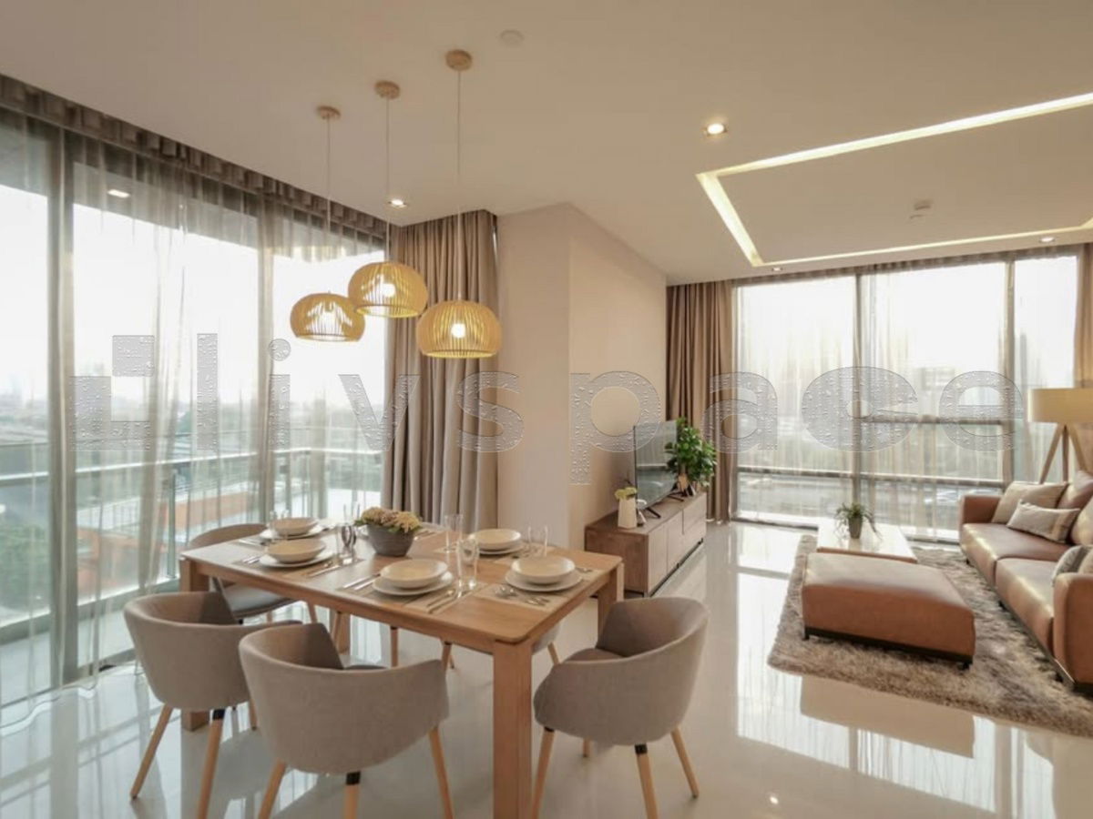 รูป [L250804001] สำหรับเช่า The Bangkok Sathorn | 2 ห้องนอน | ขนาด 104.2 ตร.ม. | ราคาพิเศษ | พร้อมเข้าอยู่ - รูปที่ 5/8