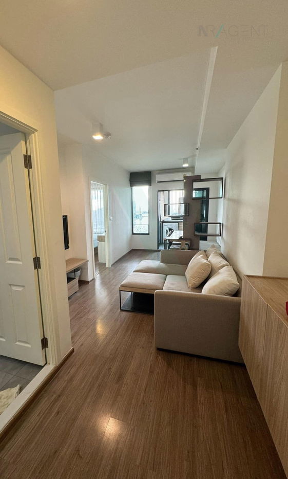picture Condo for rent: U Delight Residence Riverfront Rama 3, Building 1, Floor 30, 2 bedrooms, size 51 sq m, near Bangkok Square - 5/10