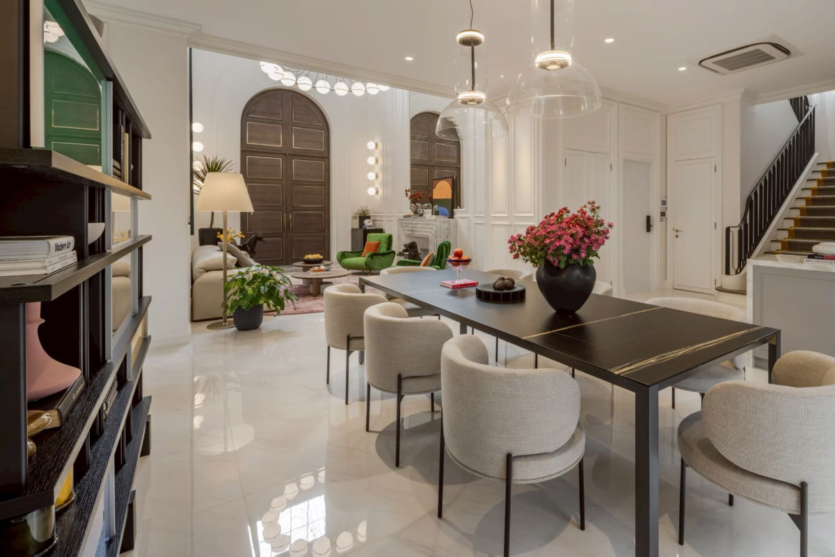 รูป ขายบ้านหรูพร้อมตกแต่ง โครงการ Luxury จากแสนสิริ  นาราสิริ พหล วัชรพล   - รูปที่ 2/8