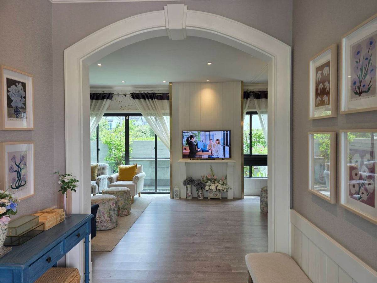 รูป บ้านเดี่ยวMODERN FARMHOUSE แปลงมุม ติดสวน ที่ดินใหญ่ หลังสุดท้าย!! - รูปที่ 1/6
