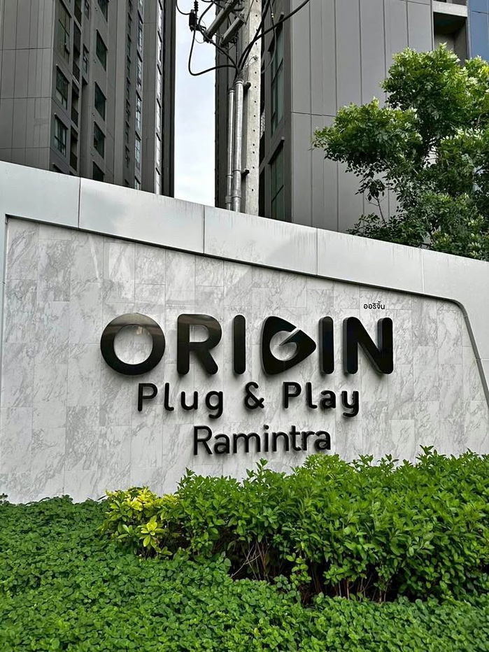 รูป R2584 ให้เช่าคอนโด Origin Plug & Play รามอินทรา (ว่างค่ะ) คอนโดเลี้ยงสัตว์ได้ - รูปที่ 9/9