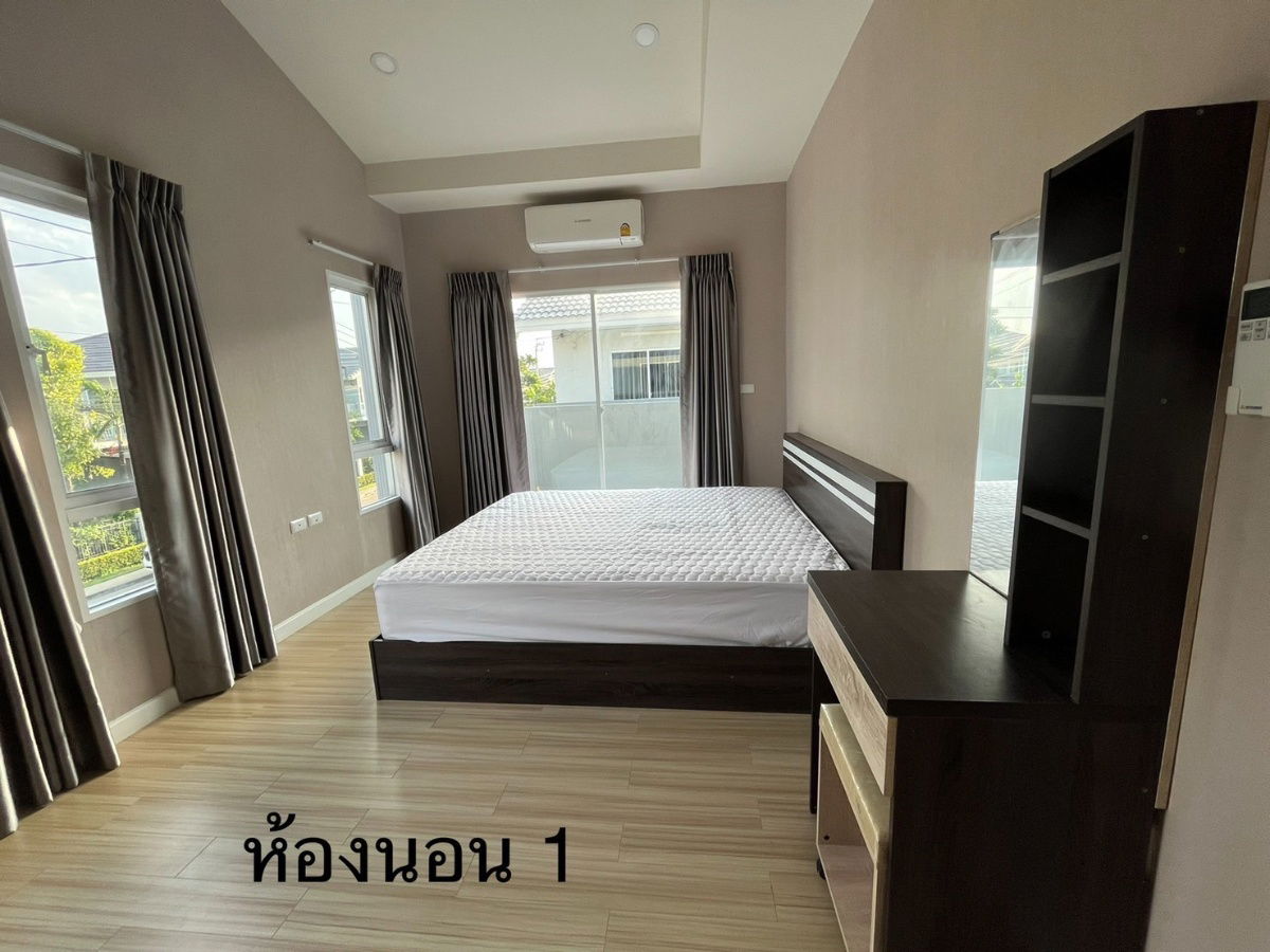 รูป H 900 ให้เช่า บ้านเดี่ยว 2 ชั้น ม.เพอร์เฟคพาร์ค แจ้งวัฒนะ สภาพดี มีเฟอร์นิเจอร์ ราคา 28,000 บาท - รูปที่ 10/18