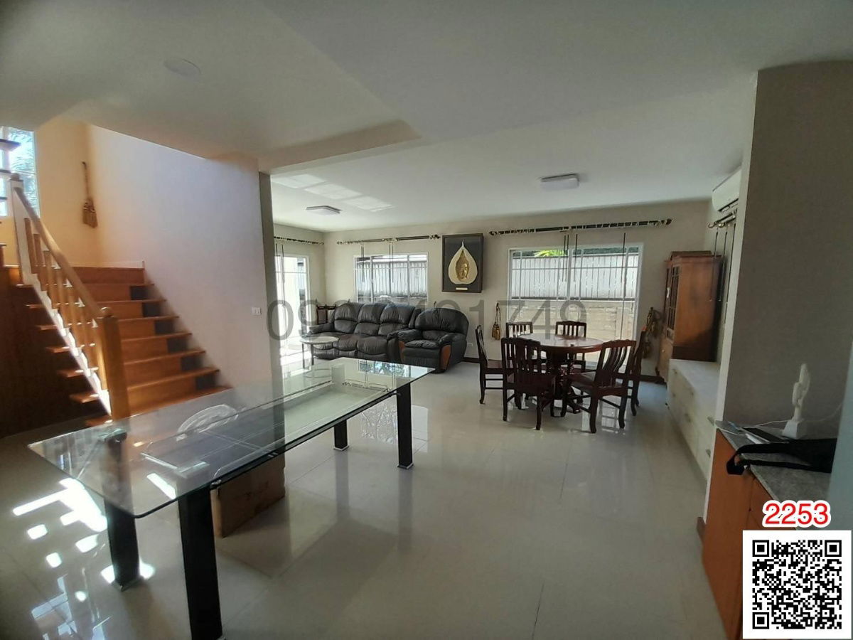 picture Single house for rent, Phasorn Prestige On Nut, beautiful house, ready to move in - 12/17