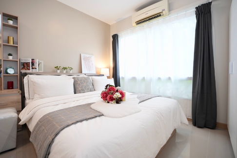 ECH250724 ปล่อยเช่า : คอนโด Plum Condo Ladprao 101 ใกล้ MRT ลาดพร้าว 101 เฟอร์เครื่องใช้ไฟฟ้าครบพร้อมอยู่