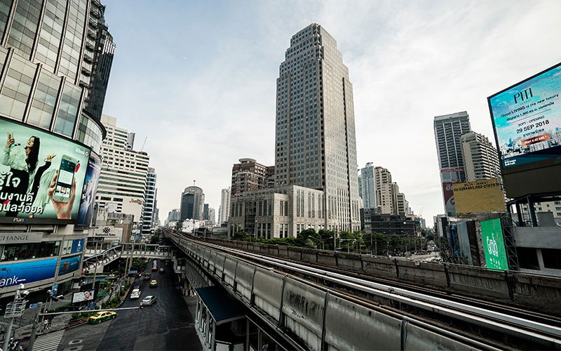 รูป Grand Park View (แกรนด์ พาร์ค วิว) อาคาร สูง 32 ชั้น ไกล้รถไฟฟ้า MRT เพชรบุรี -รถไฟฟ้า BTS อโศก -Airport Link มักกะสัน - รูปที่ 83/88