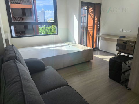 🔺 For Rent Condo THE MUVE BANGNA Building 1, Floor 6,Studio, Room size 25.00 sqm