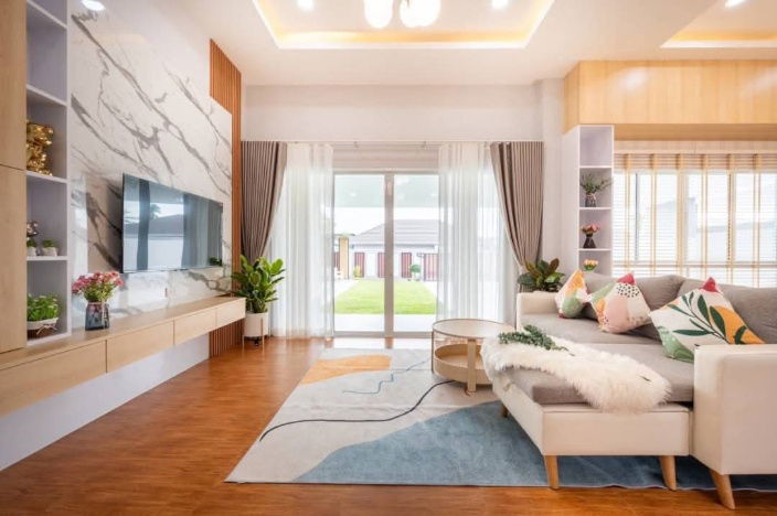 รูป บ้านผ่อนตรง/ขายสด บ้านสร้างใหม่พูลวิลล่า - รูปที่ 8/12