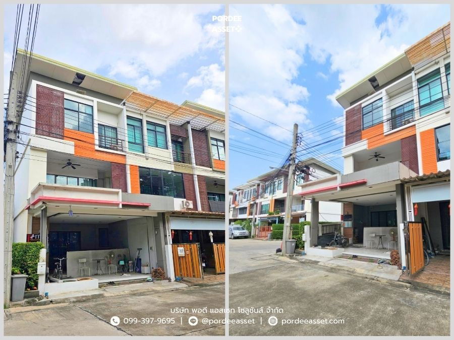 รูป ขาย!! ทาวน์โฮม 3 ชั้น ซิกเนเจอร์ กัลปพฤกษ์ (หลังมุม หน้าสวน ขนาด 32 ตร.ว.)  ติดถนนกัลปพฤกษ์ - รูปที่ 21/27