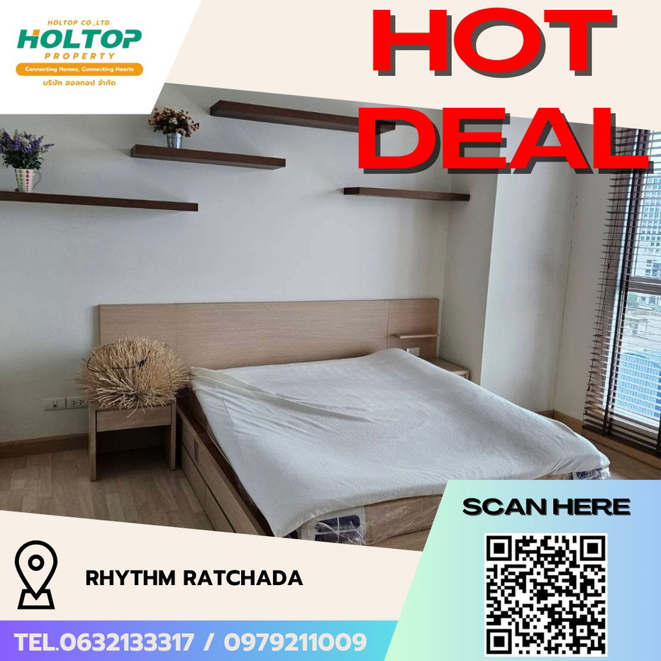picture #R5556 🎉 060868 Condo for rent RHYTHM Ratchada  - 1/10
