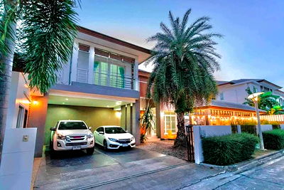เช่าบ้านเดี่ยว ชลบุรี : บ้านเดี่ยวให้เช่า ในโครงการชีบีรีช พึ่งว่าง