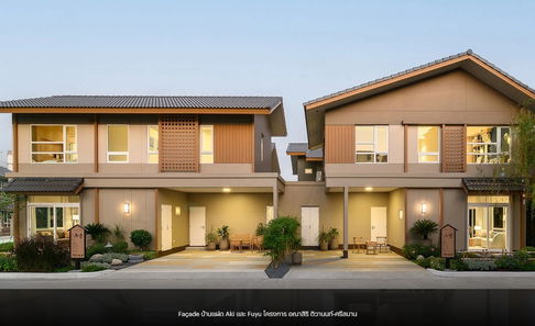 เปิดเฟสใหม่ บ้านแฝด  สไตล์ญี่ปุ่น พิเศษ 5.39 ทำเลดีที่สุด! ติดถนนใหญ่! ใกล้ทางด่วน!  โครงการอณาสิริ ติวานนท์-ศรีสมาน By SANSIRI