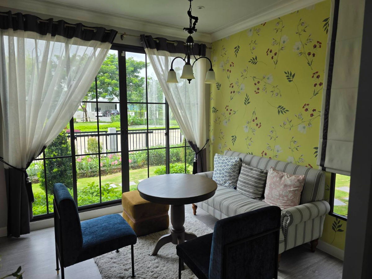 รูป บ้านเดี่ยวMODERN FARMHOUSE แปลงมุม ติดสวน ที่ดินใหญ่ หลังสุดท้าย!! - รูปที่ 2/6