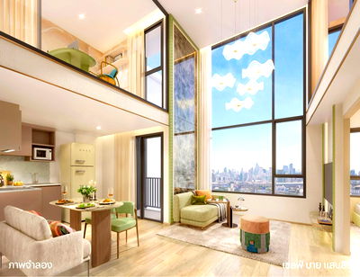 ขายคอนโด : 🌆 XELF by Sansiri | พระราม 4 – สุขุมวิท 36 คอนโดใหม่ล่าสุด! เพดานสูง Loft 4.7 ม. + วิวแม่น้ำเจ้าพระยา 180°