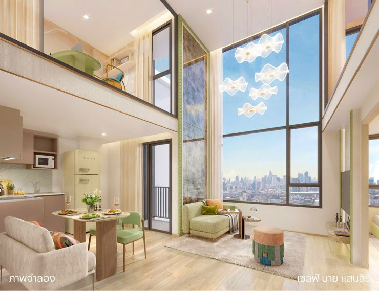 picture 🌆 XELF by Sansiri | Rama 4 – Sukhumvit 36 Loft-Style High Ceilings + Panoramic 180° Chao Phraya River Views  - 1/7