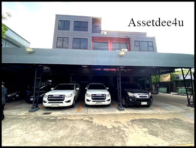 เช่าสำนักงาน เขตคันนายาว : AF144 ให้เช่าอาคาร สำนักงาน 4 ชั้น ย่านรามอินทรา นวมินทร์ ใกล้แฟชั่นไอส์แลนด์ พื้นที่ใช้สอยรวม 400 ตร.ม. มีเฟอร์นิเจอร์สำนักงาน ที่จอดรถ 10 คัน