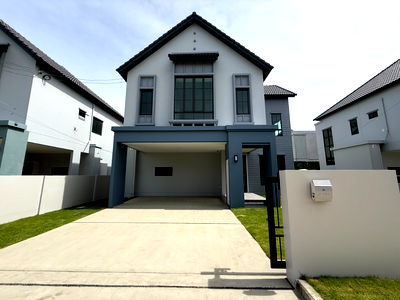 Houses for sale King Mongkut University Of Technology Thonburi : New House for Sale! Saran Siri Phra Ram 2 Project 🏡 House No. 99/122  💥 Special Discount: 2,000,000 THB Ready-to-move-in home!