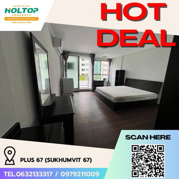 #R5565  🎉 060868 Condo for rent Plus 67 (Sukhumvit 67)