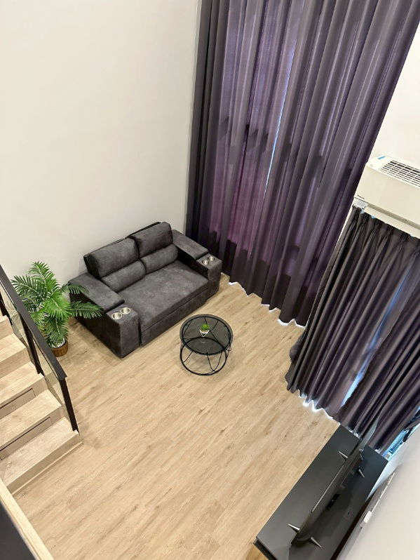 รูป 🛋️💗 (พร้อมเปิดห้องให้ดูทันที!) The Rich พระราม9-ศรีนครินทร์ 💗🛋️ loft 2 ชั้น ห้องlสะอาด เฟอร์นิเจอร์ครบพร้อมอยู่🔥🔥 ID LINE: @471ovhib 📲 - รูปที่ 8/21
