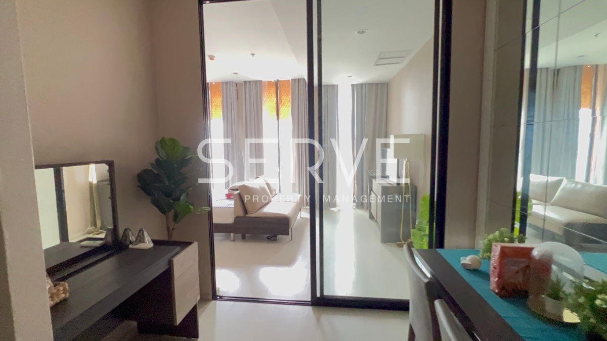 picture 🔥30K🔥- Studio with Partition Nice Decorate High Fl. 15+ Perfect Location BTS Phloen Chit at Noble Ploenchit Condo / Condo For Rent - 8/10