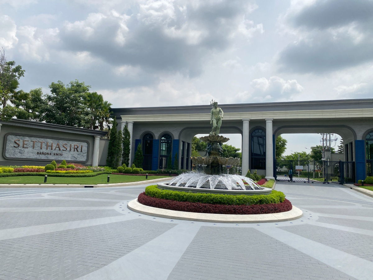 รูป 🌟 แปลงพิเศษ! Masefield ติดสวน 🏡 บ้านเดี่ยวหรูสุดคุ้ม 💎 ในโครงการเศรษฐสิริ บางนา กม.10 📍 ใกล้เมกาบางนา 🛍️ เดินทางสะดวก ใกล้สนามบิน ✈️ - รูปที่ 7/17