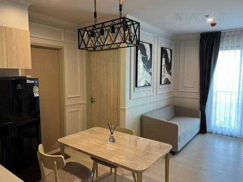 🚩 For Rent Condo NUE MEGA PLUS BANGNA Building 1, Floor 20,2 bed room, Room size 46 sqm