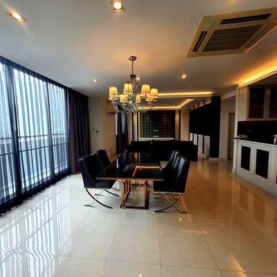 คอนโดให้เช่า : 🔺 ให้เช่าคอนโด เดอะ โฟร์วิงส์ เรสซิเดนซ์ อาคาร 1 ชั้น 26 Penthouse ขนาด 300.00 ตรม ใกล้ สนามกอล์ฟ กรุงเทพกรีฑา