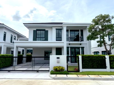 บ้านเดี่ยว ถนนสุขาภิบาล 5 : ขาย บ้านเดี่ยว บ้านเศรษฐสิริ วัชรพล-เทพรักษ์ 205 ตรม 50 ตรว