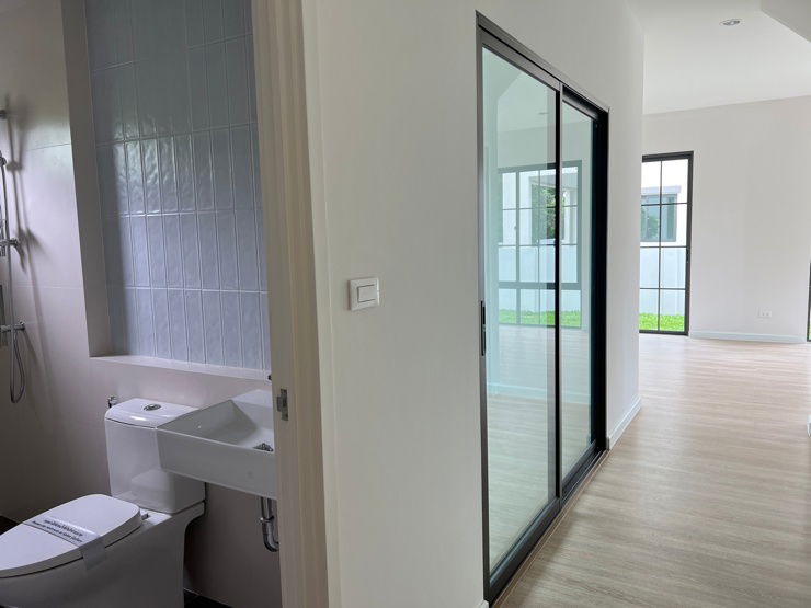 รูป บ้านแฝดโซนใหม่ **แปลงมุมกลับรถ โซนส่วนตัว หน้าบ้านไม่ชนใคร** - รูปที่ 8/19