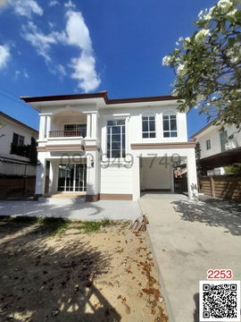 Single house for rent, Phasorn Prestige On Nut, beautiful house, ready to move in