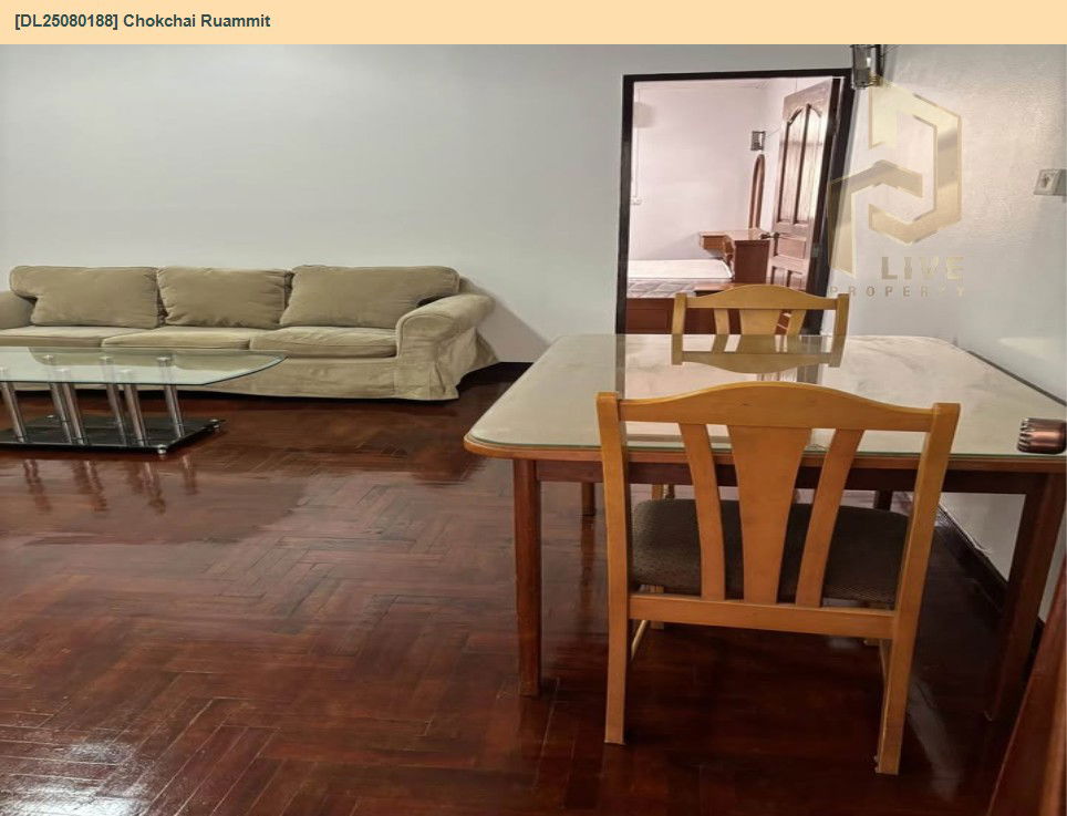 picture DL25080188 Condo for rent, Chokchai Ruammit near MRT รัชดาภิเษก, ready to move in, call urgently 0656133286 LineID @655ebbvc - 4/12
