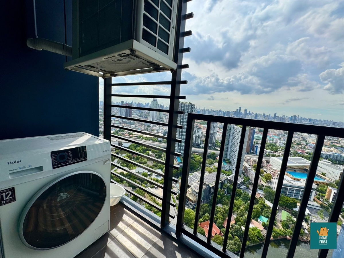 picture THE BASE Sukhumvit 77, fully furnished, 30 sq m., 14,000 baht - 14/18