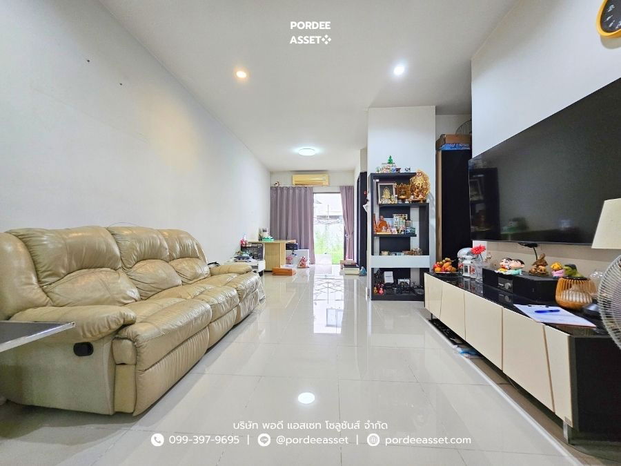 รูป ขาย!! ทาวน์โฮม 3 ชั้น ซิกเนเจอร์ กัลปพฤกษ์ (หลังมุม หน้าสวน ขนาด 32 ตร.ว.)  ติดถนนกัลปพฤกษ์ - รูปที่ 2/27