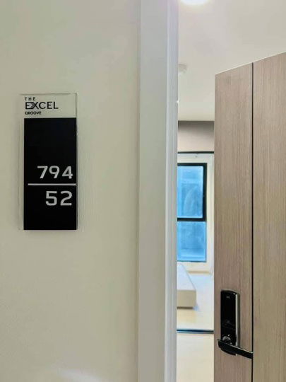 รูป ให้เช่า  คอนโด The Excel Groove Lasalle 52 (1 ห้องนอน) ชั้น 5 ใกล้รถไฟฟ้า MRT สานสีเหลือง ศรีลาซาล700 เมตร - รูปที่ 16/16