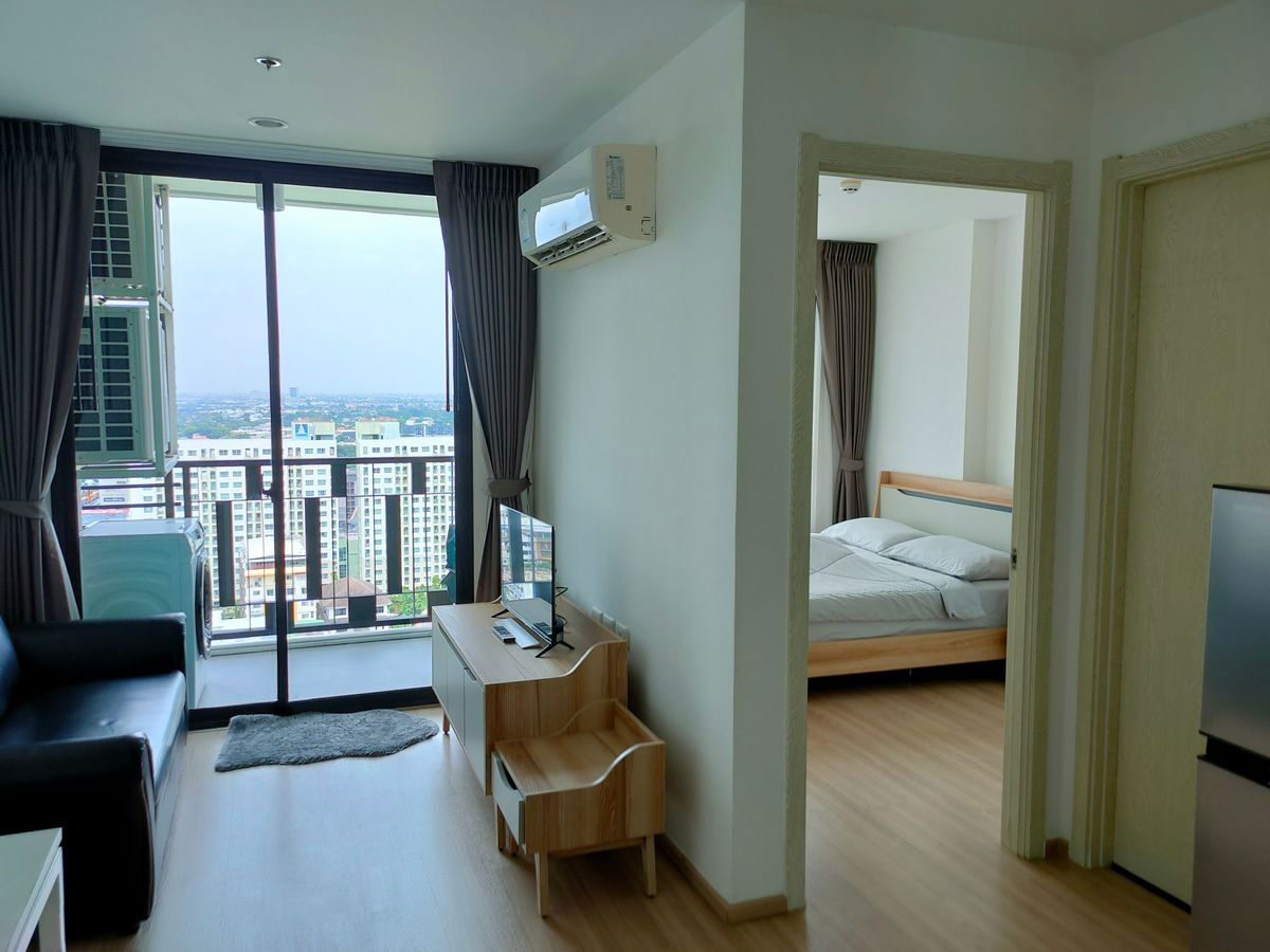 picture ✨ Washing machine included. Artemis Condo Sukhumvit 77, 33 sq m, 1 bedroom, 21st floor, only 14,000 baht. 🏡💖 - 1/9