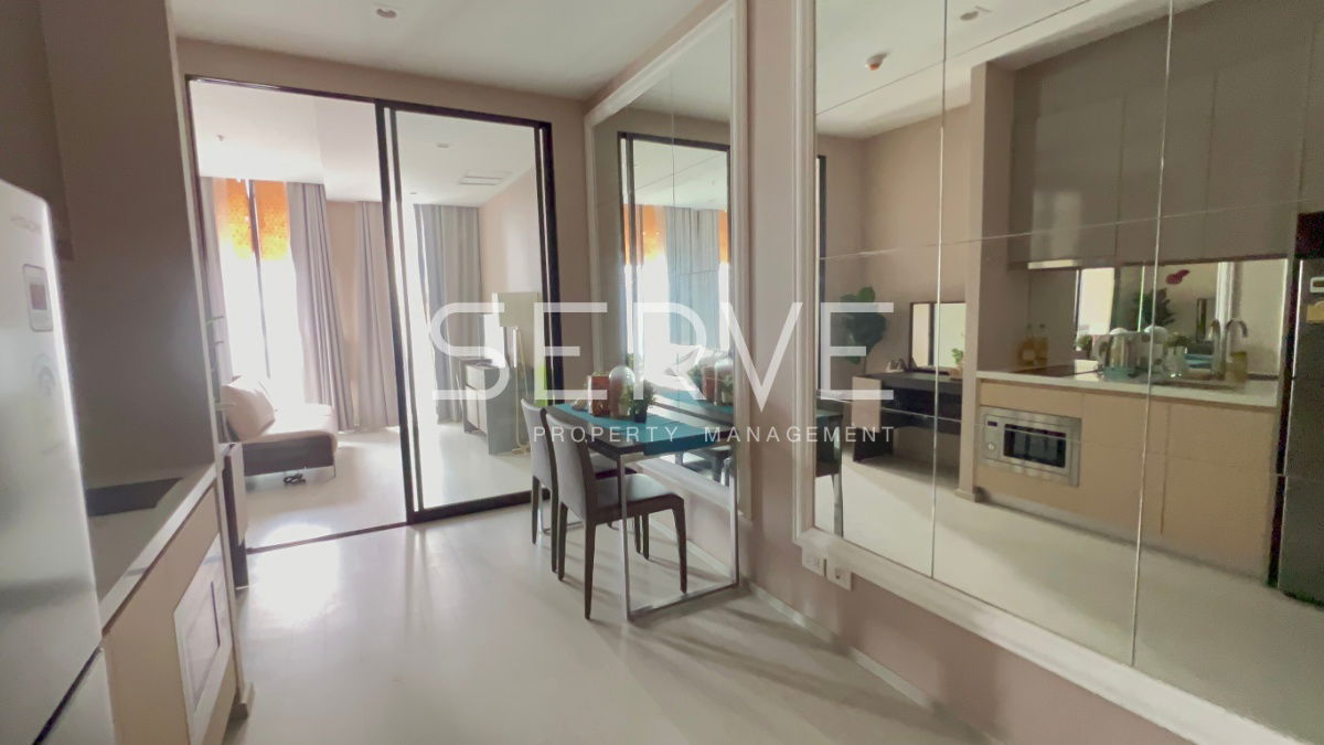 picture 🔥30K🔥- Studio with Partition Nice Decorate High Fl. 15+ Perfect Location BTS Phloen Chit at Noble Ploenchit Condo / Condo For Rent - 6/10