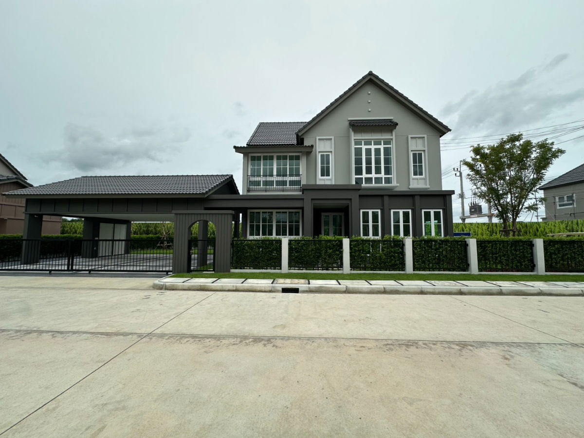 รูป สราญสิริ แกรนเด พุทธมณฑล สาย3 บ้านเดี่ยว 100 ตรว. บนพื้นที่สีเขียว สังคมส่วนตัวเพียง 51 ครอบครัวเท่านั้น  - รูปที่ 2/24
