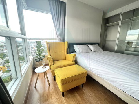 🚩Best room!🚩 For Rent Condo THE PARKLAND RATCHADA-WONGSAWANG Building 1, Floor 22,2 bed room, Room size 50.00 sqm
