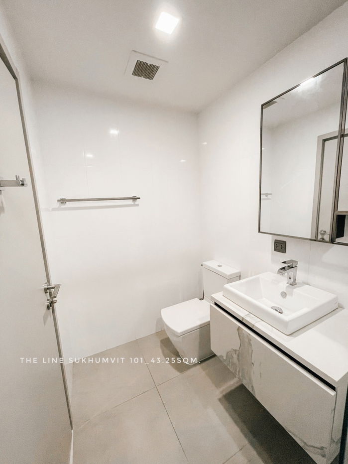 รูป ขายห้อง Deplex พร้อมผู้เช่าราคาพิเศษ ผลตอบแทน 5% ทันที คอนโด The Line สุขุมวิท 101 ใกล้ BTS ปุณณวิถี - รูปที่ 9/12