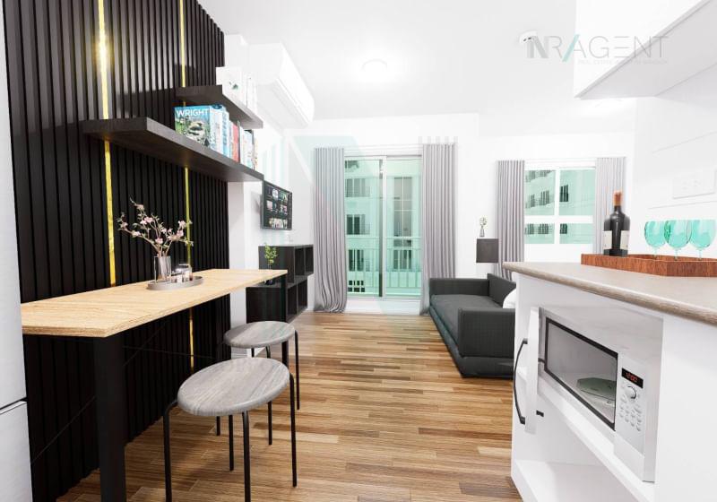 picture For Sell Condo LUMPINI VILLE RATBURANA - RIVERVIEW 2 Building A, Floor 5,1 bed room, Room size 23 sqm - 4/8