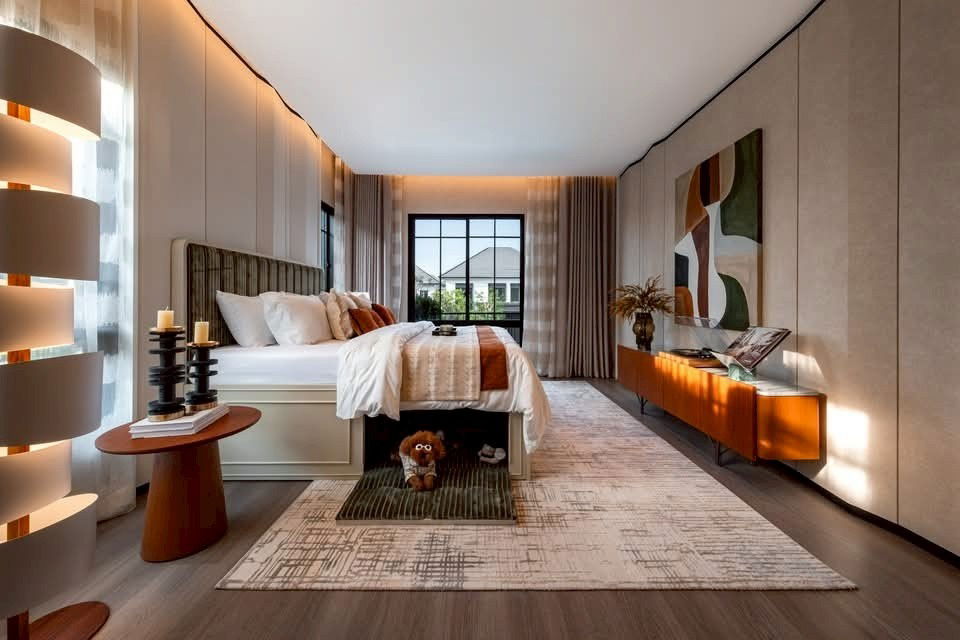 รูป ขายบ้านตัวอย่าง แต่งครบ เฟอร์นิเจอร์สวย รูปแบบ 340 ตรม. ที่ดิน 110 ตร.วา ถนนหลักโครงการ ใกล้สวนส่วนกลาง ราคาพิเศษ - รูปที่ 8/10