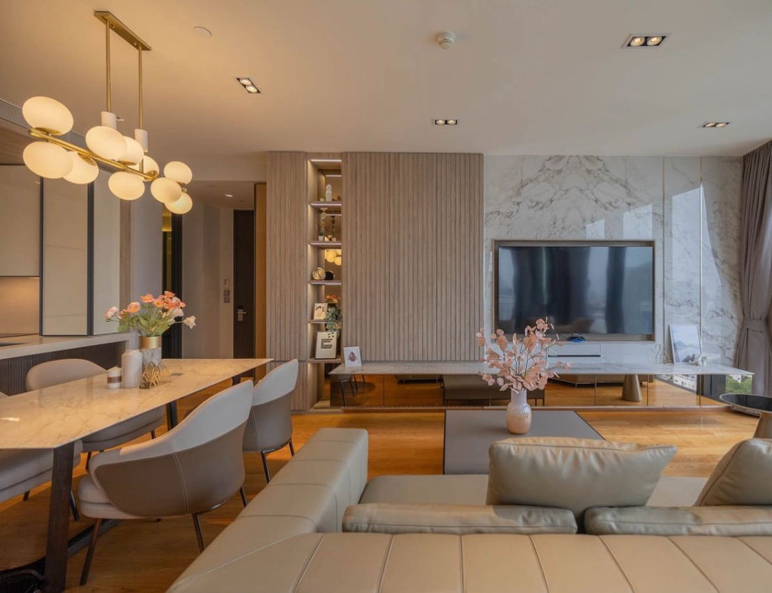 picture For Rent - BEATNIQ Sukhumvit 32 , Super Luxury , 2 bedrooms 3 bathrooms - 2/10