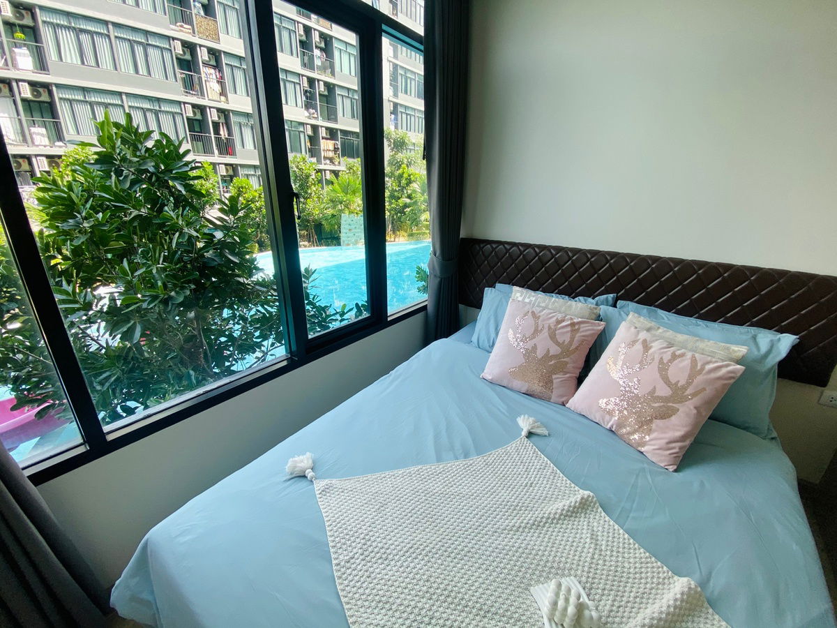 รูป ขาย999,000(ฟรีโอน)The Indeed Condo Grand Canal “อิน ดิ๊ด วัดศรี,บ้านเก่านิคมอมตะ เครื่องใช้ไฟฟ้าพร้อมอยู่ วิวสระชั้น 2 โทร/ไลน์ไอดี 0801614008 k.เจมส์  - รูปที่ 18/20